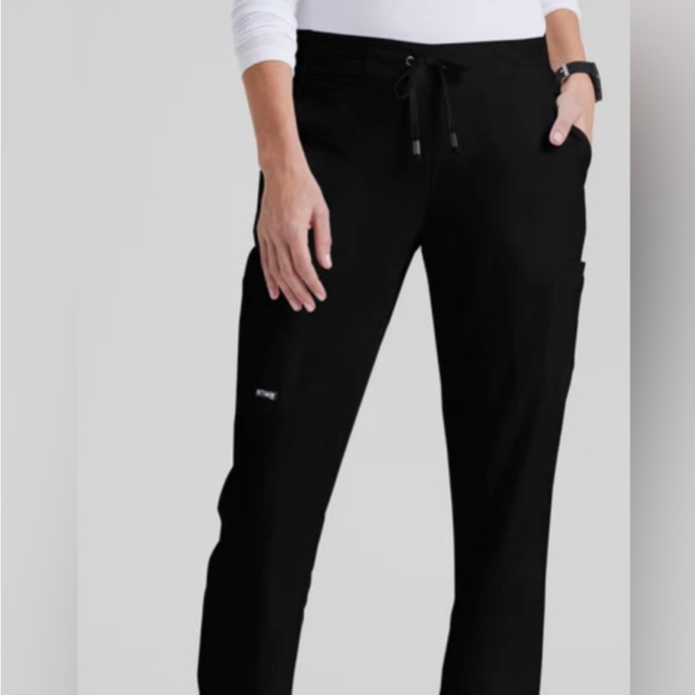 Grey’s Anatomy by Barco Black Tall Scrub pants